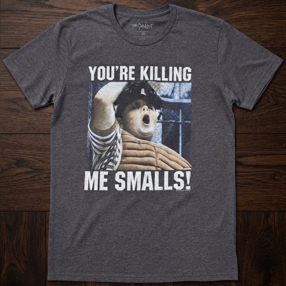 Source Unknown Gray "You're Killing Me Smalls!" Graphic Tee